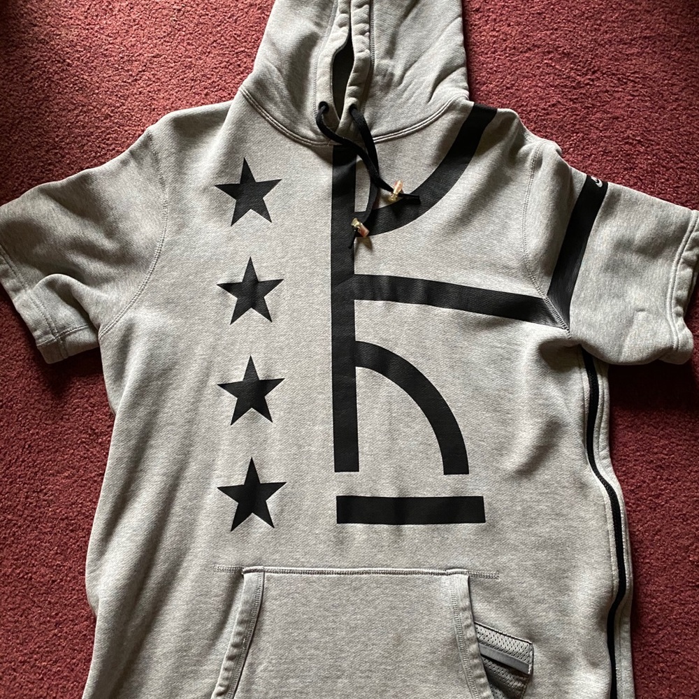 Nike short sleeve hoodie